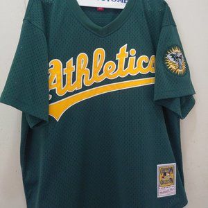 OAKLAND A's COOPERSTOWN MLB 1998 MESH JERSEY